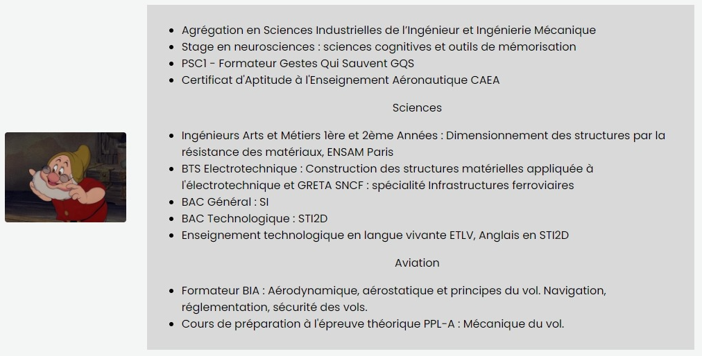 Prof cv
